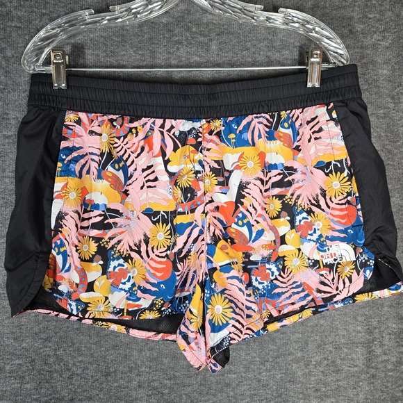 The North Face Pants - The North Face Hydrenaline 2000 Floral Tropical Running Shorts Size Large